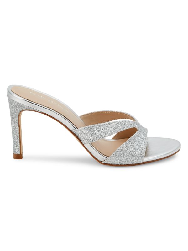 Stuart Weitzman Mariposa Glitter Sandals